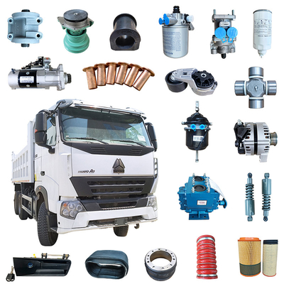 HAOJUN Sinotruck Howo 371 375 Τεχνουργήματα και εξαρτήματα φορτηγών απορριμμάτων για το έτος 2005