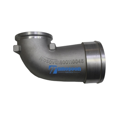 Αριθμός εξαρτήματος VG1800110045 Supercharger Link Elbow for Howo Parts WD615 Sinotruk Engine