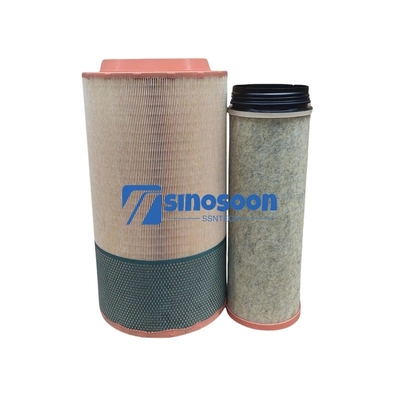Φορτηγό μοντέλο φίλτρο αέρα Shacman WG9725190101 WG9725190102 για βαρέα φορτηγά μέρη κινητήρα