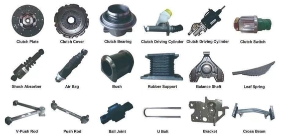 2002- Έτος Εξέλιξη Flex/Hose Assy για Foton Shacman Sinotruk Τμήματα φορτηγών FAW
