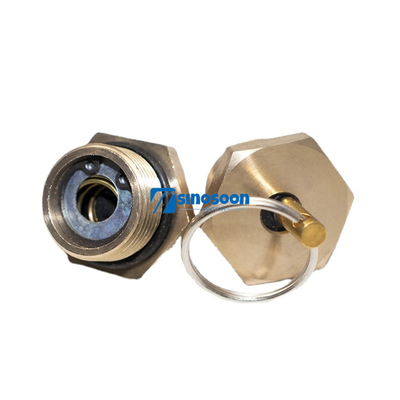 Shacman X3000 φορτηγική βαλβίδα αποστράγγισης DZ97259366054 Χαλκό για κινέζικο φορτηγό