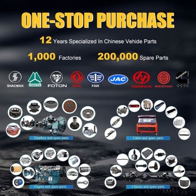 Μέσα άξονα Assy ανταλλακτικά για Sinotruk Foton Shacman FAW AZ9231320745 2015 Αυτοκινητοβιομηχανία