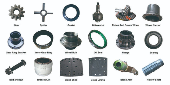 W290400107 Αριστερή εμπρόσθια ανάρτηση Sturt Assy για το Foton Chinese Truck Parts σε αρχικό χρώμα