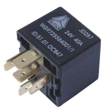 40A Relay WG9725584001 Η ιδανική επιλογή για την αντικατάσταση/επισκευή εξαρτημάτων φορτηγών HOWO A7