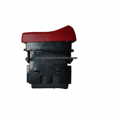 SINOTRUK CNHTC Shacman Original Color Danger Alarm Switch BH-3750060-C0100 DZ96189584605 Ονομαστικός διακόπτης κινδύνου